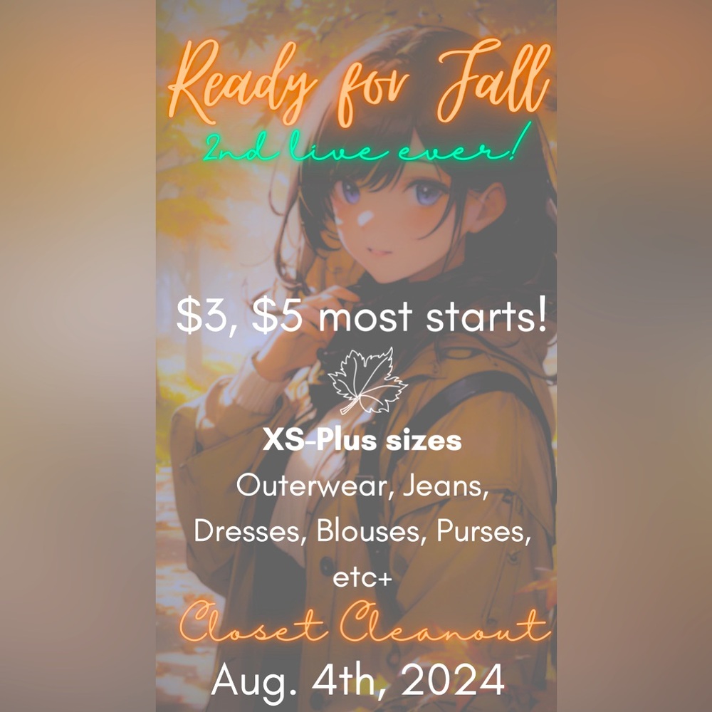 🍁 Unlisted Items Fall Show 8.4.24 🍁